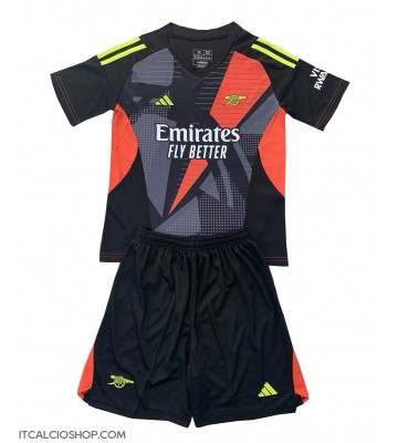 Arsenal Portiere Terza Maglia Bambino 2024-25 Manica Corta (+ Pantaloni corti)